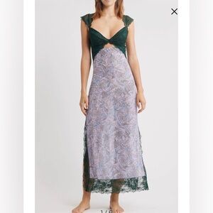 NWT free people suddenly fine maxi slip S
